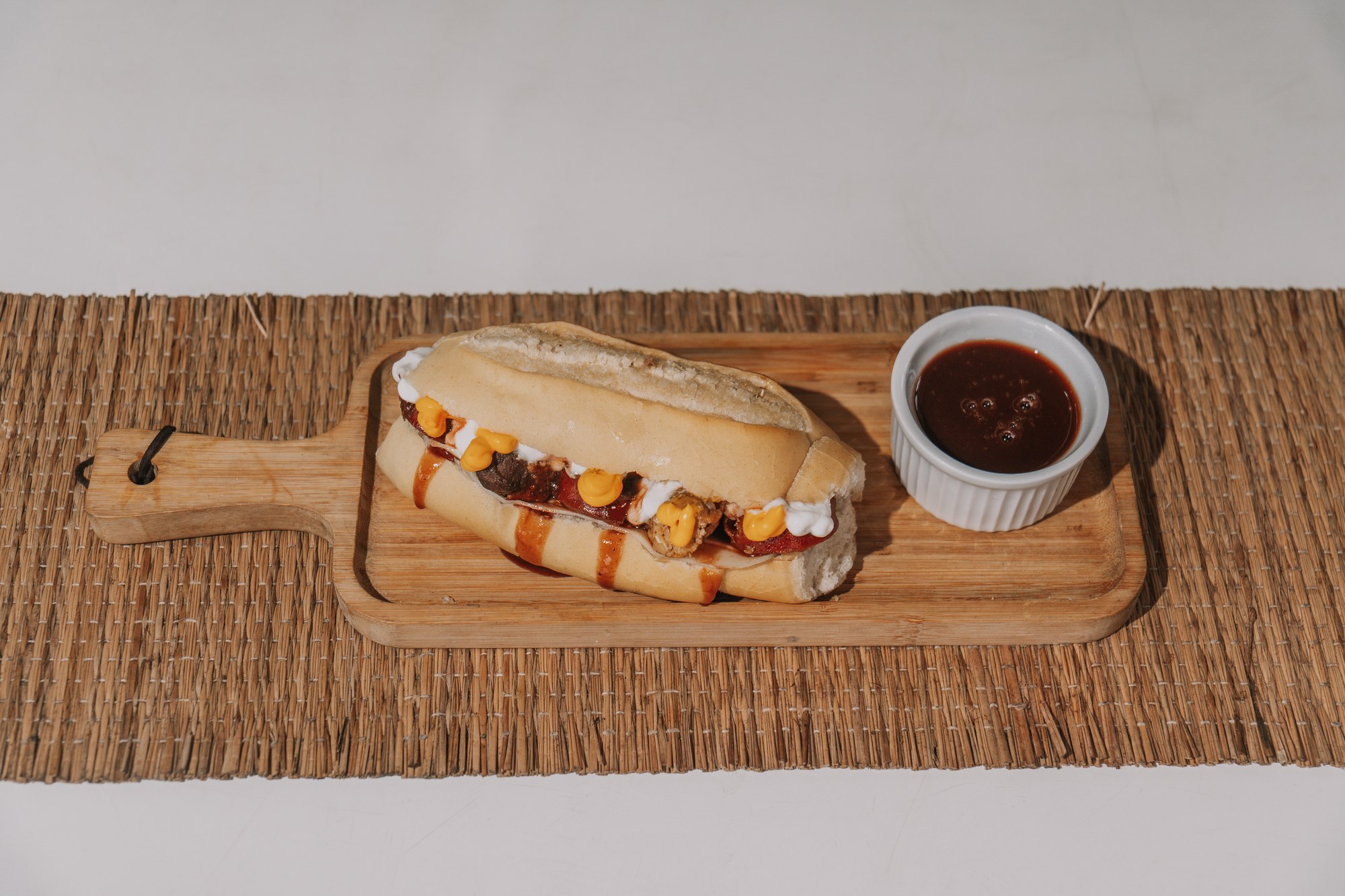 Pão de churrasco — Churrasquinho do Ivo