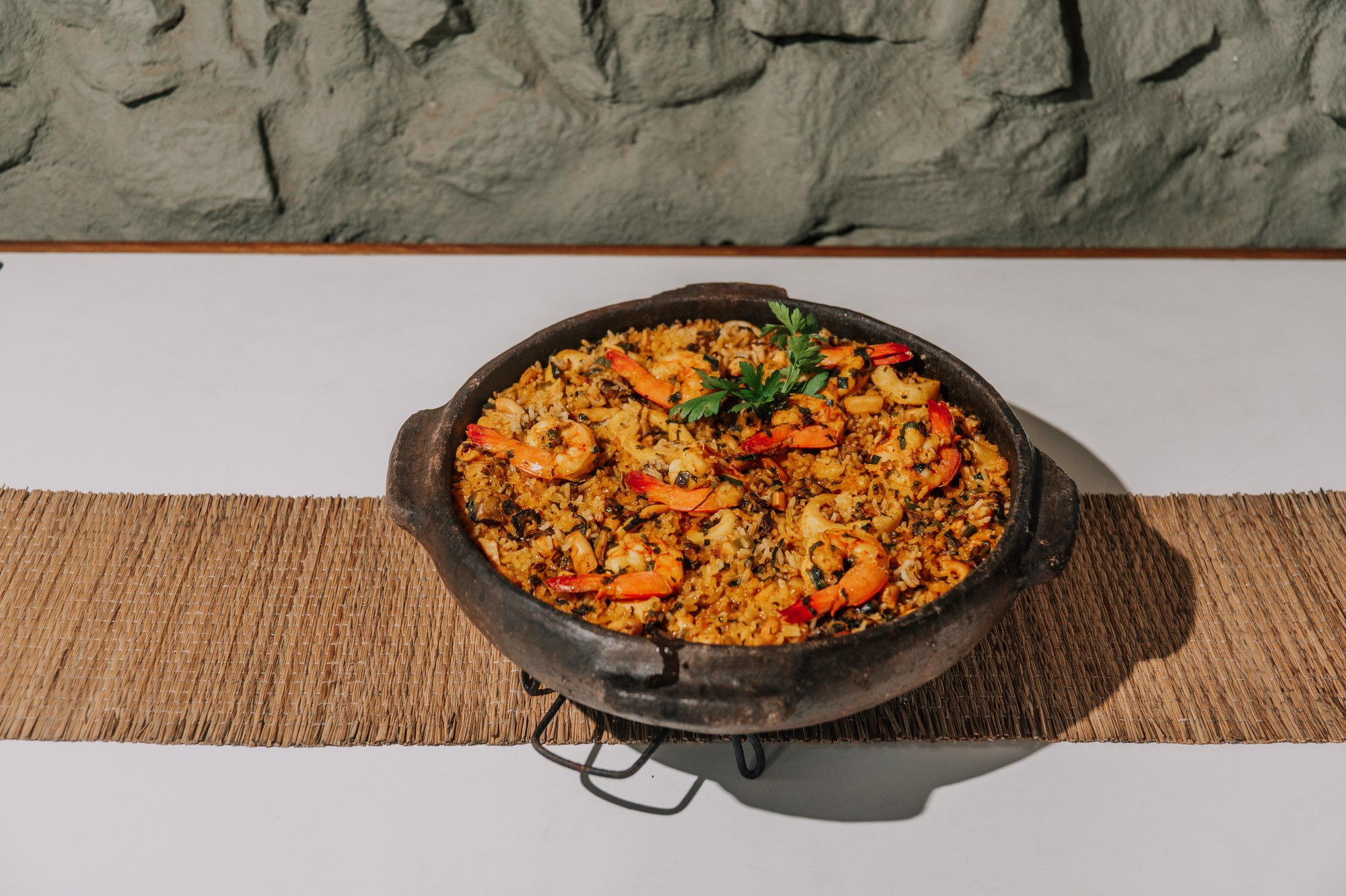 Arroz de mariscos — Restaurante Purumar