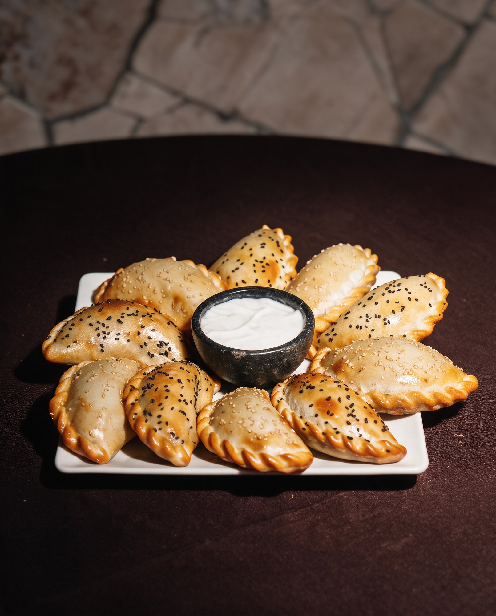 Empanada Argentina, do empreendimento Quitutes do Amorim, para o Sabores do Caparaó em Irupi.