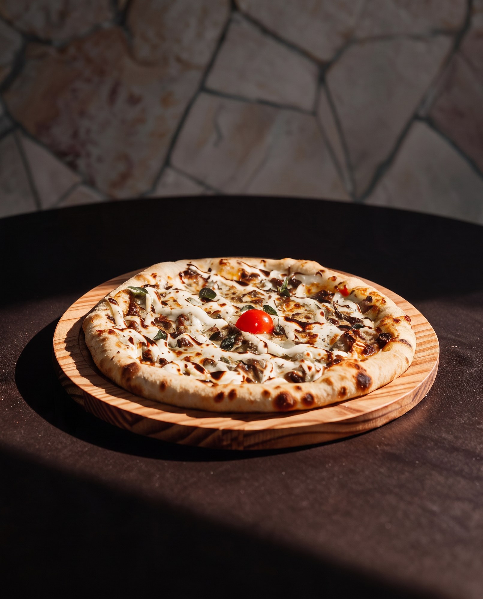 Pizza de Costela Bovina, do empreendimento Burguer do Tiago, para o Sabores do Caparaó em Irupi.