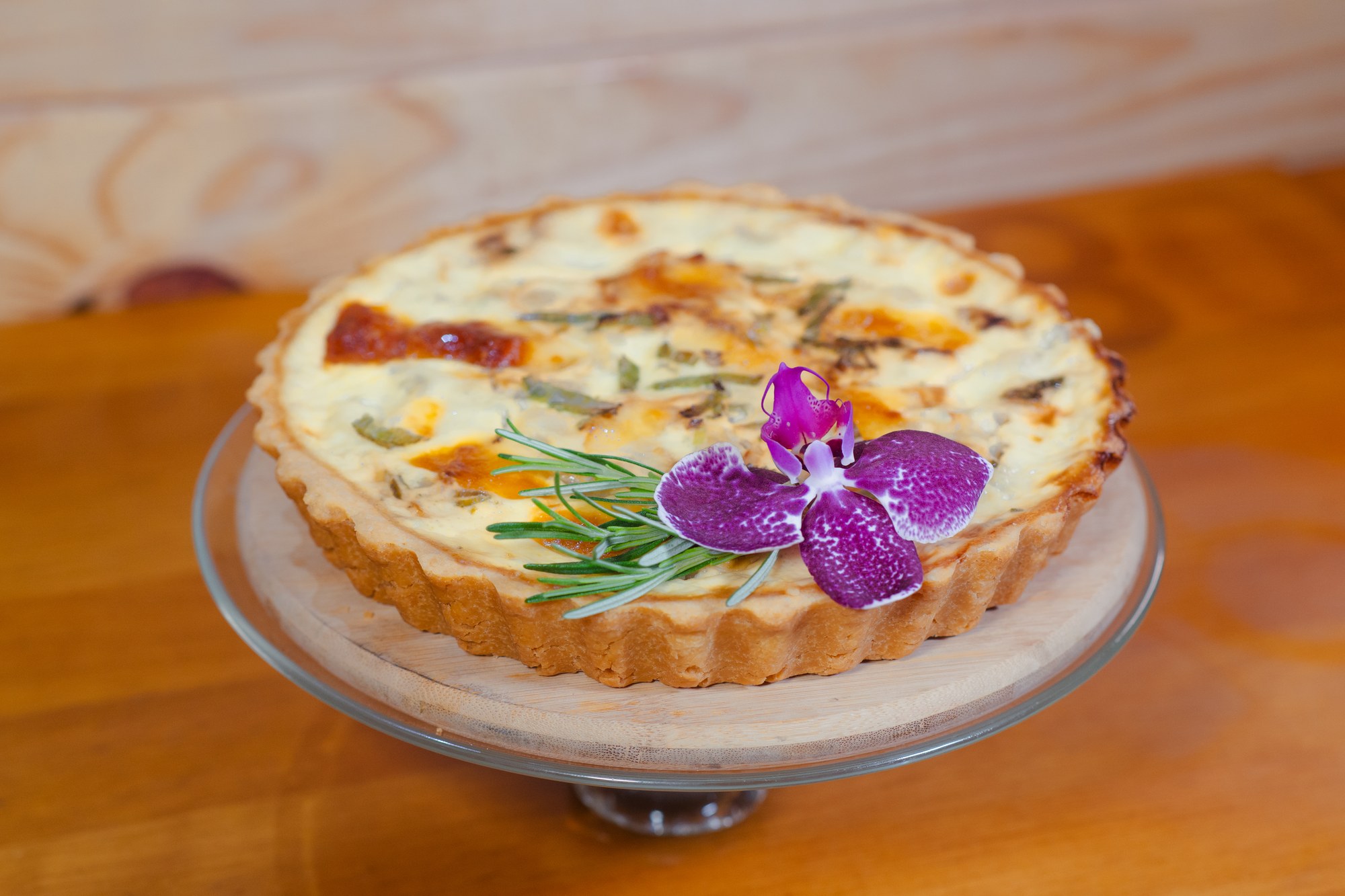 Quiche de couve-flor com alho-poró — Amel